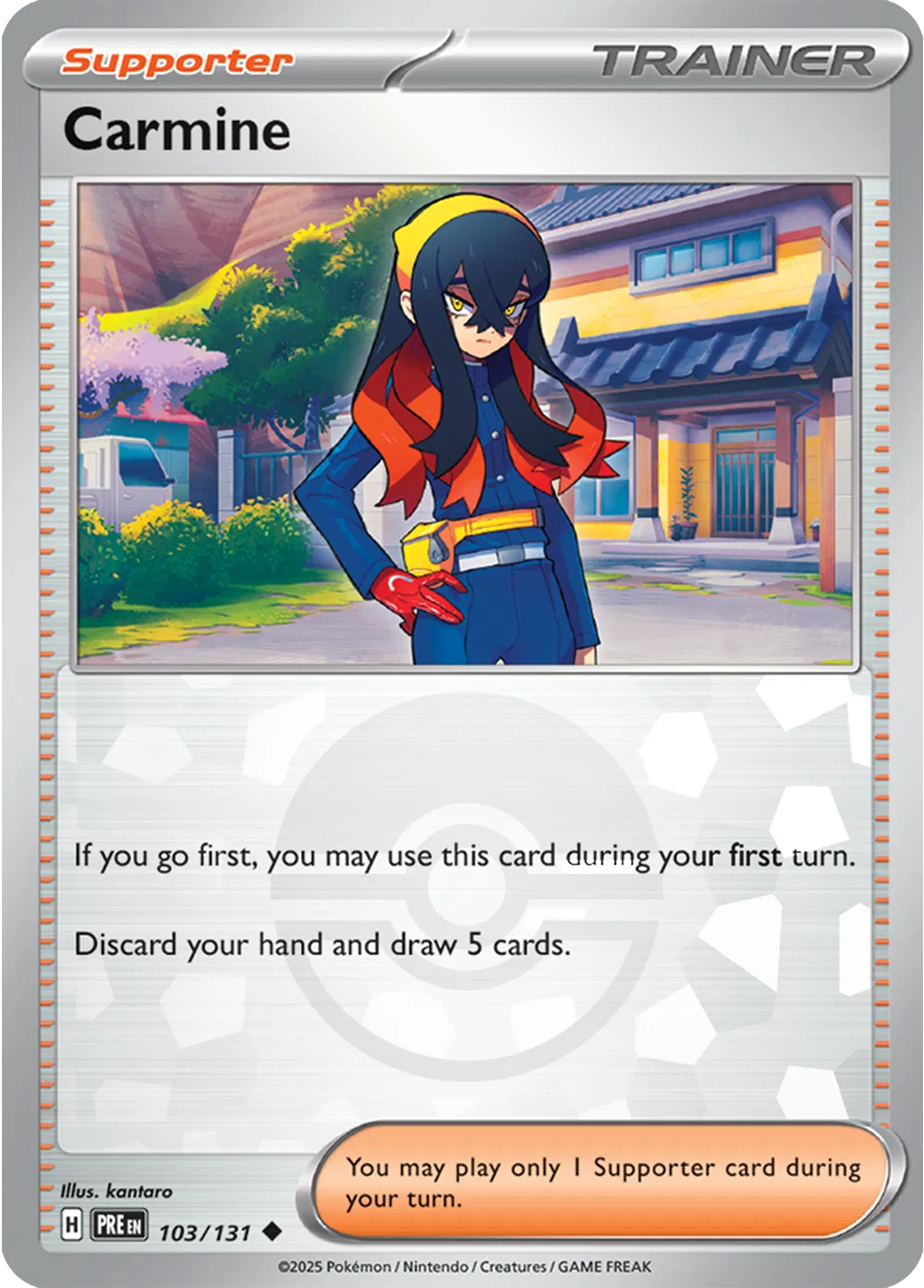 103/131 Carmine Poke Ball