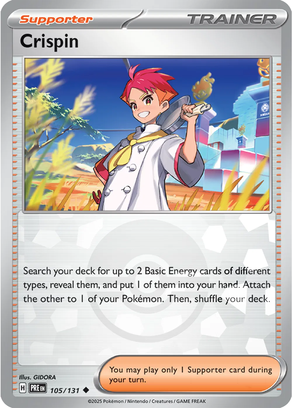 105/131 Crispin Poke Ball - Prismatic Evolutions