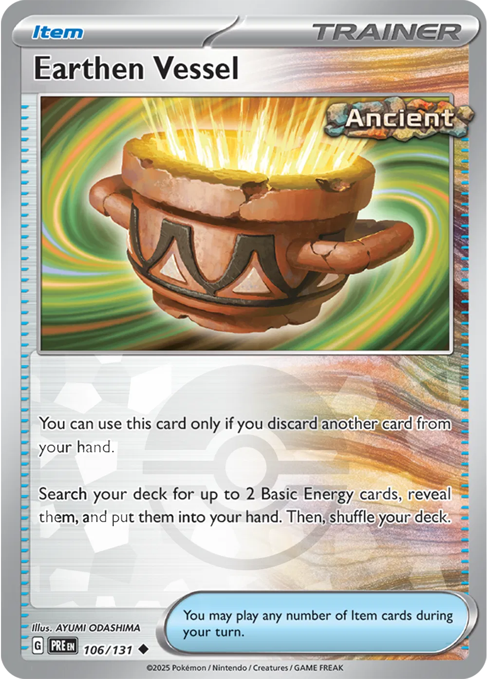 106/131 Earthen Vessel Poke Ball - Prismatic Evolutions