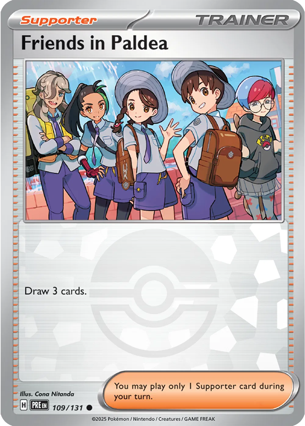 109/131 Friends in Paldea Poke Ball