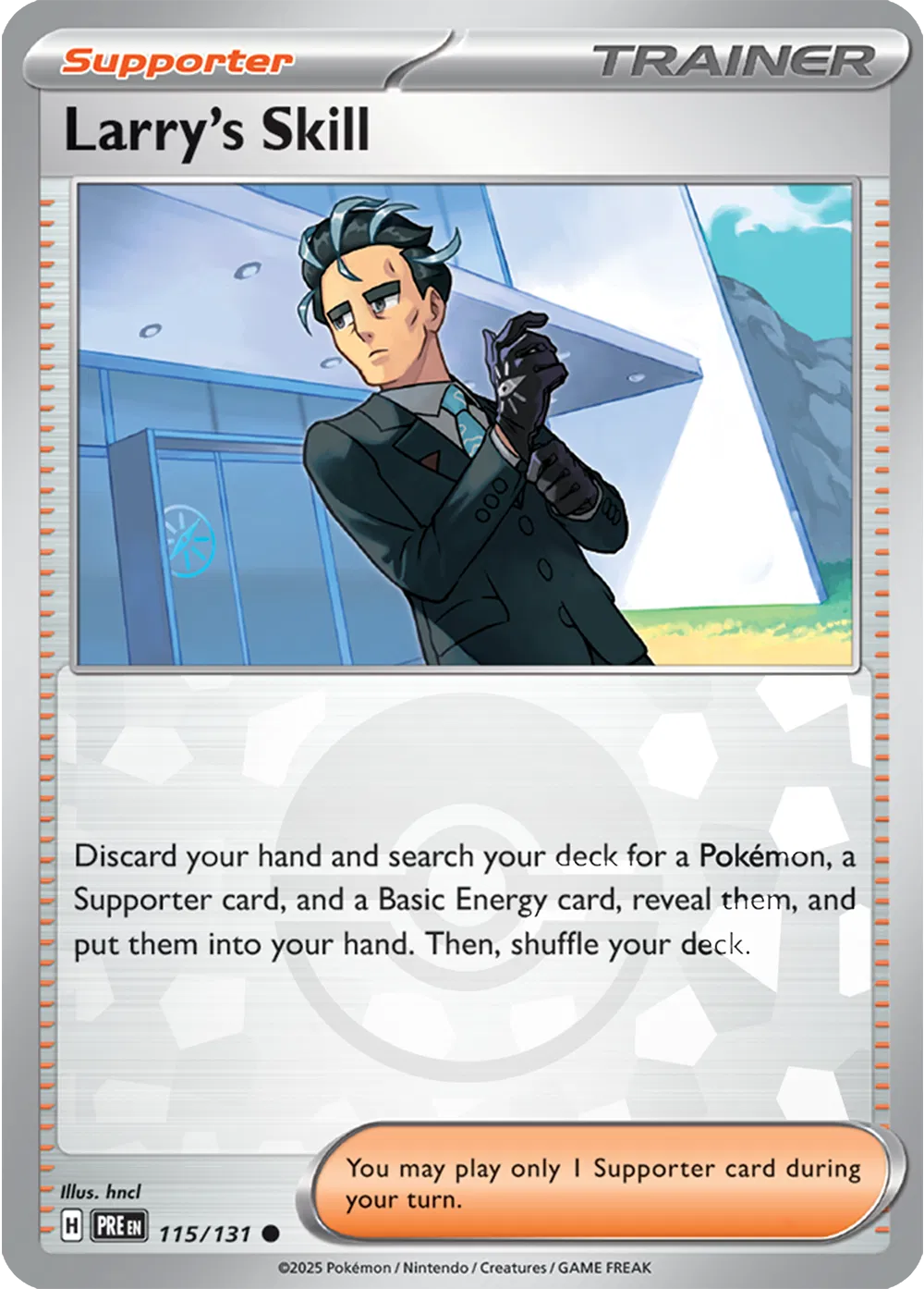 115/131 Larry's Skill Poke Ball
