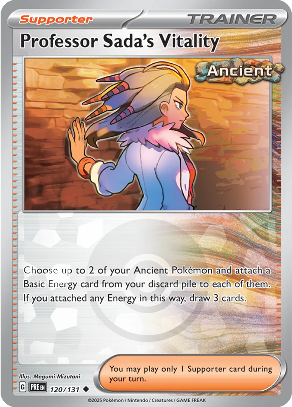 120/131 Professor Sada's Vitality Poke Ball