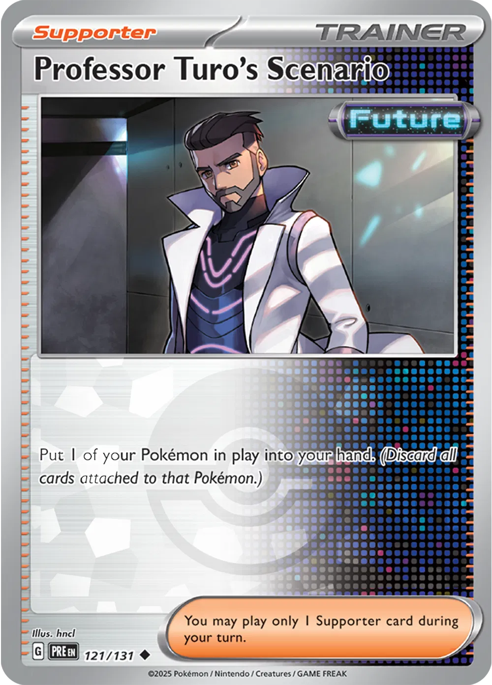 121/131 Professor Turo's Scenario Poke Ball