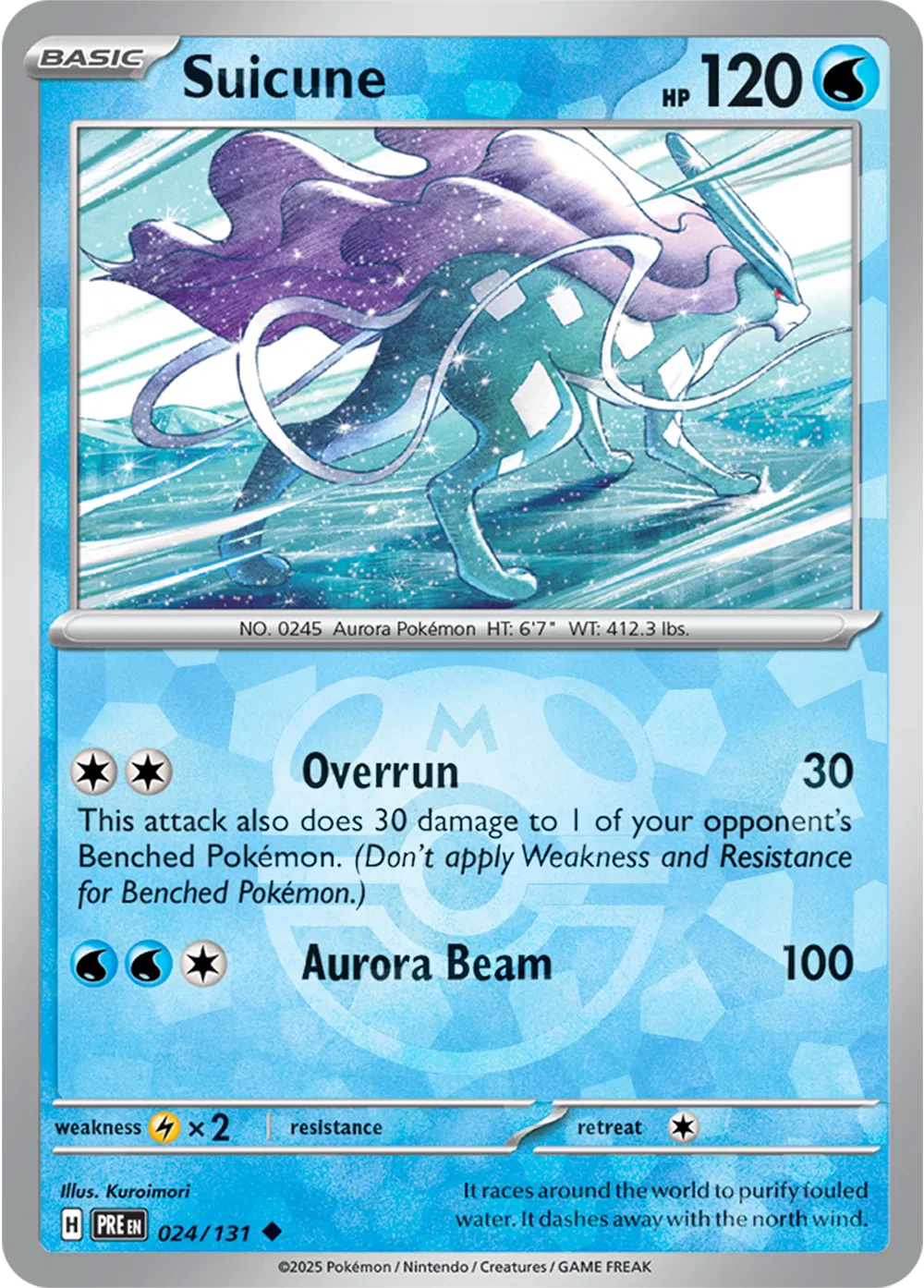 024/131 Suicune Master Ball