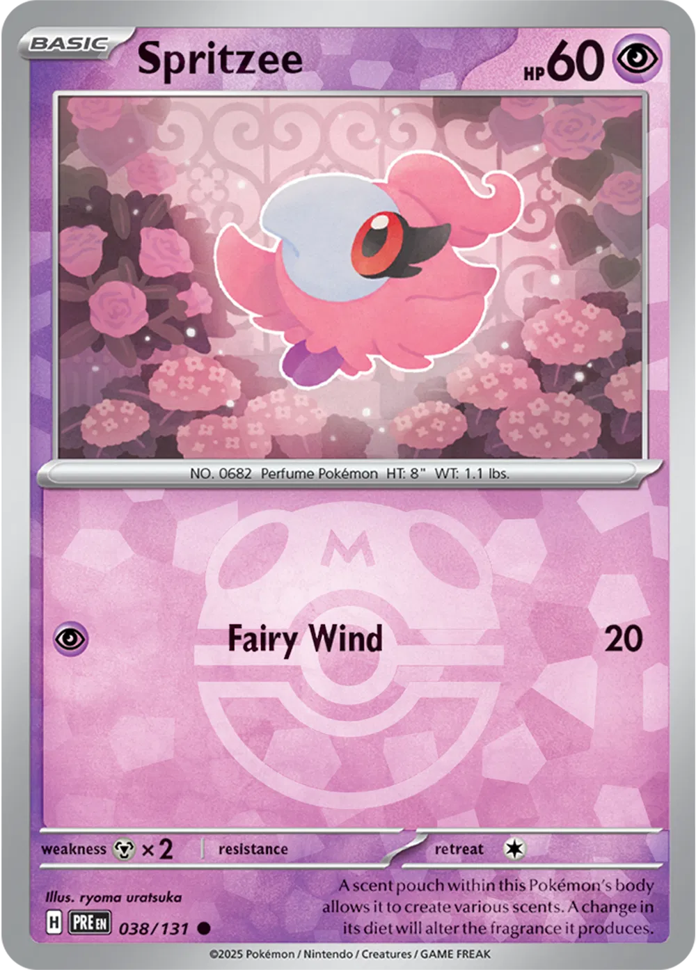 038/131 Spritzee Master Ball