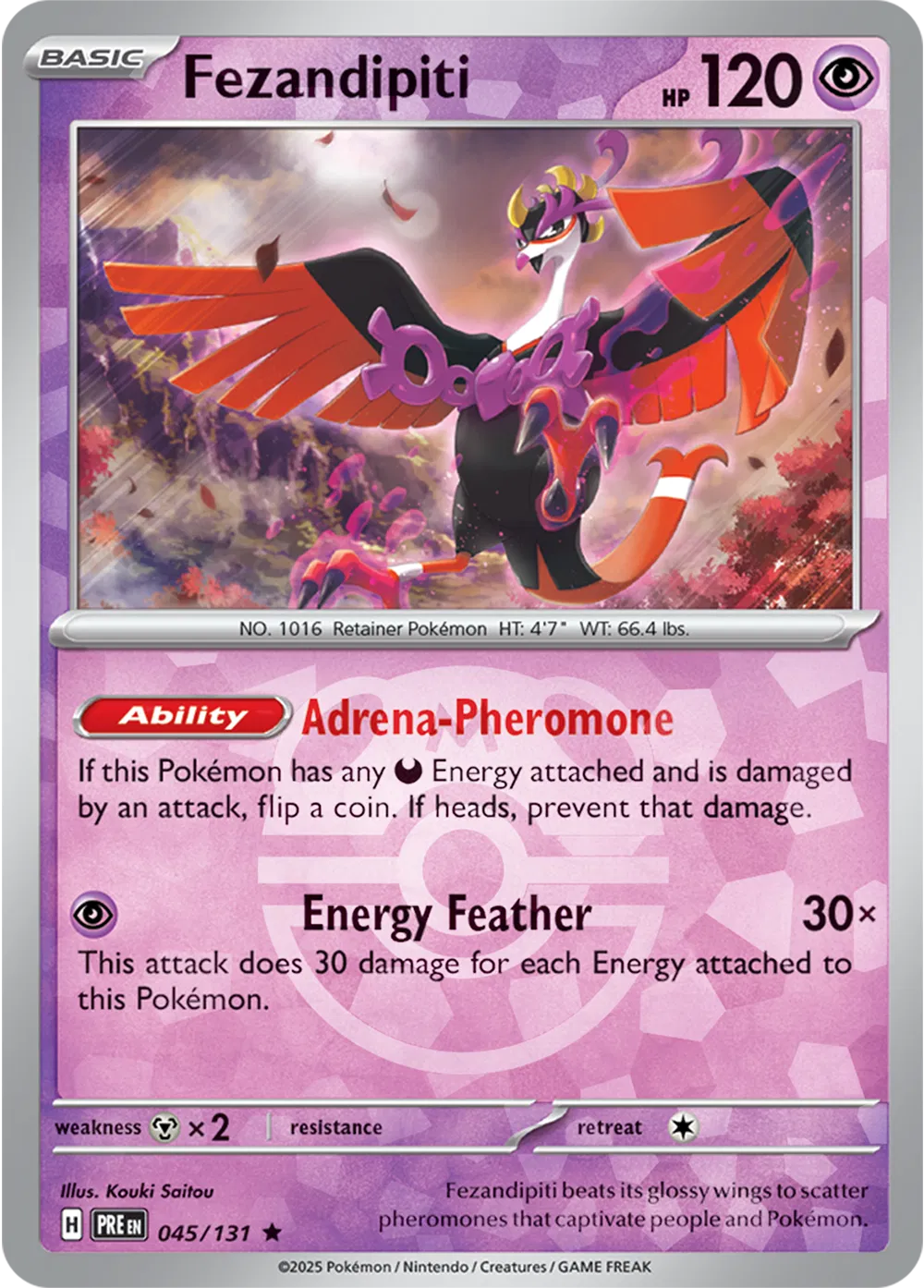 045/131 Fezandipiti Master Ball