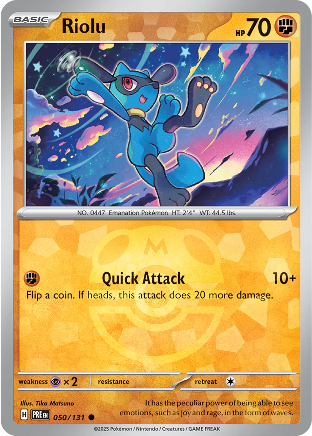050/131 Riolu Master Ball