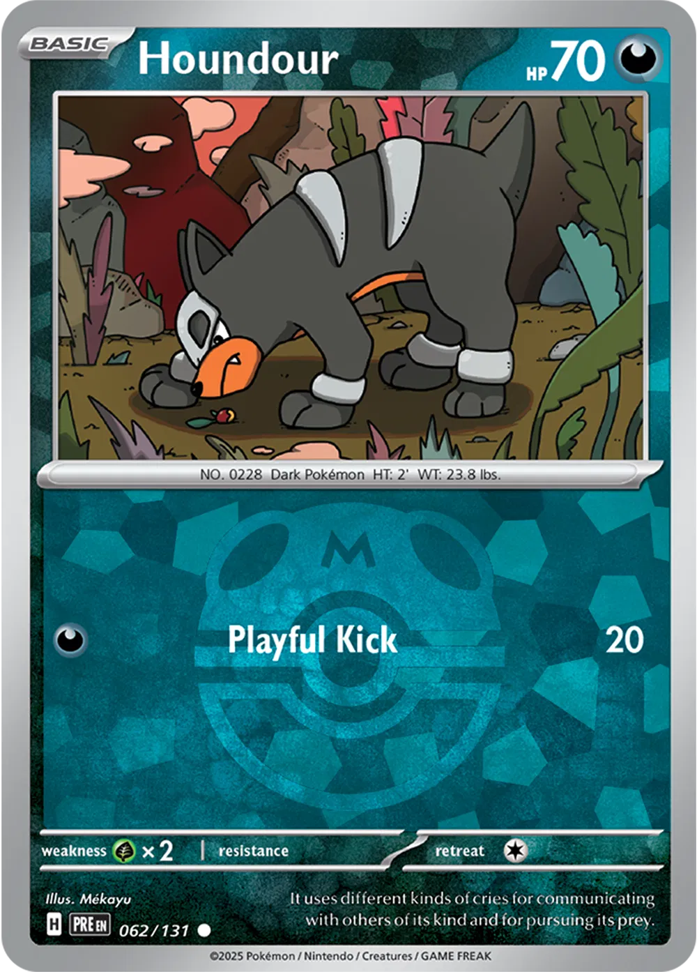 062/131 Houndour Master Ball