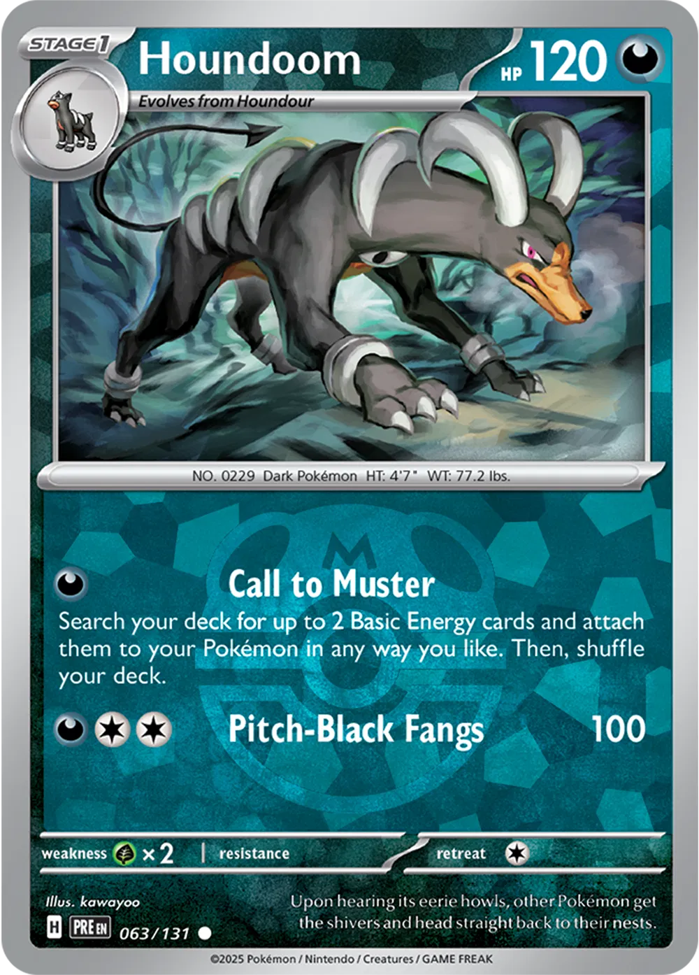 063/131 Houndoom Master Ball