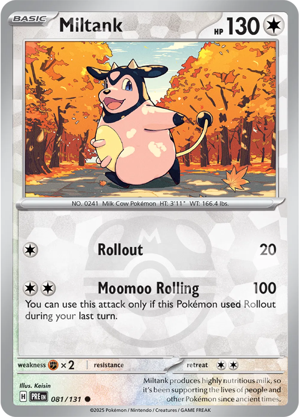 081/131 Miltank Master Ball
