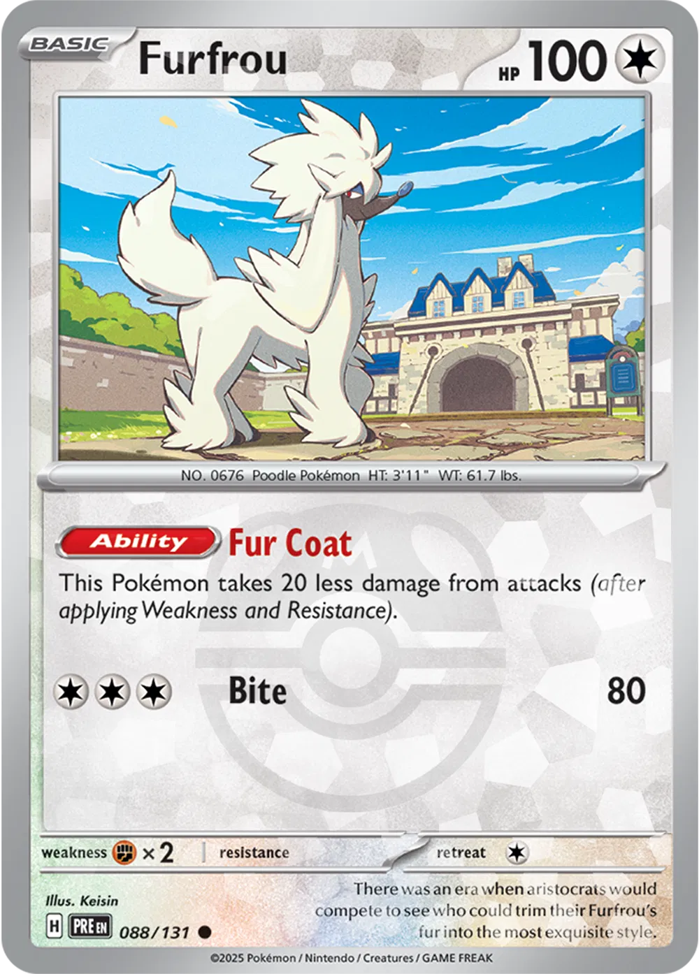 088/131 Furfrou Master Ball