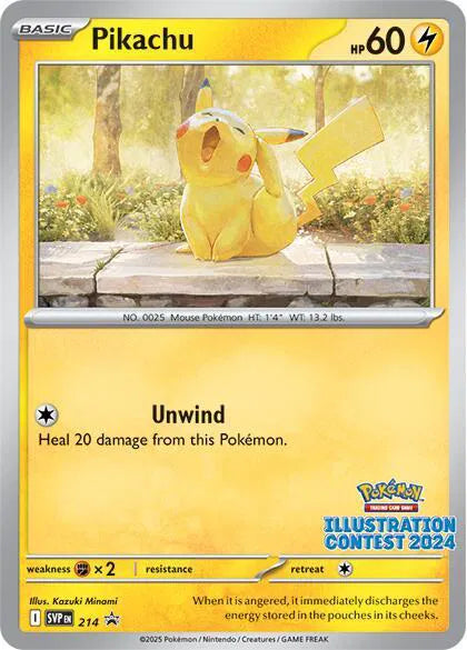 SVP 214 Pikachu - SVP Black Star Promo
