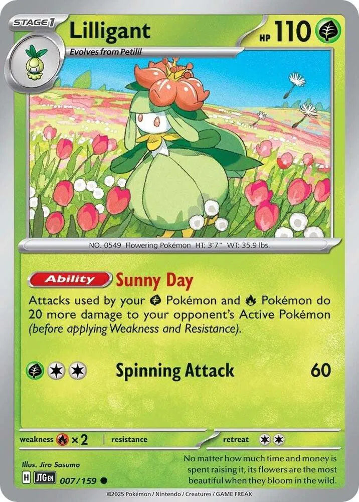 007/159 Lilligant Reverse Holo