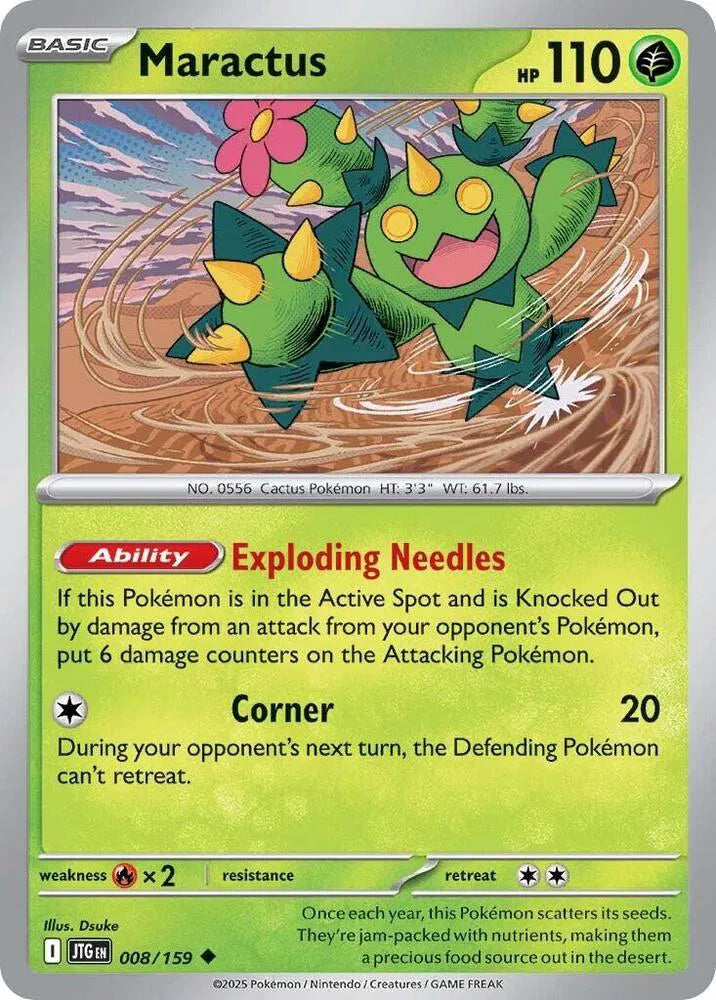 008/159 Maractus Reverse Holo