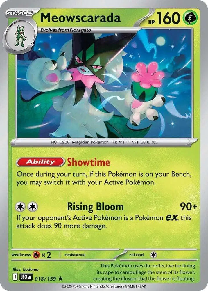 018/159 Meowscarada Holofoil