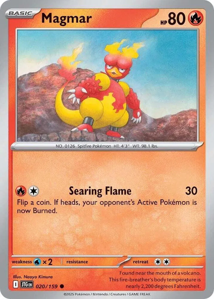020/159 Magmar Reverse Holo