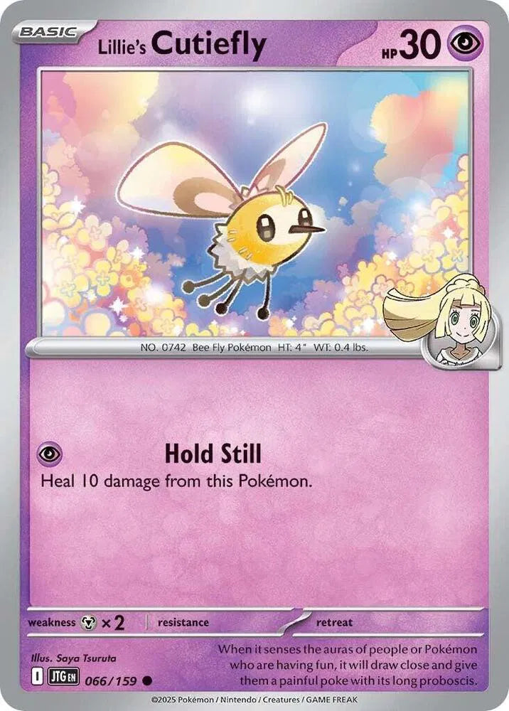 066/159 Lillie's Cutiefly Reverse Holo - Journey Together