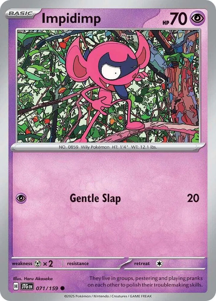 071/159 Impidimp Reverse Holo - Journey Together