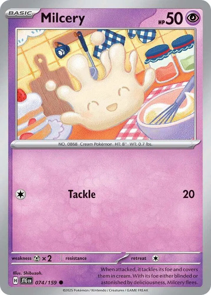074/159 Milcery Reverse Holo - Journey Together