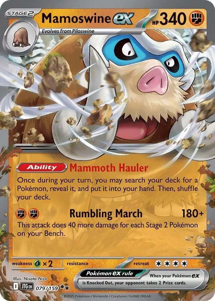 079/159 Mamoswine EX - Journey Together