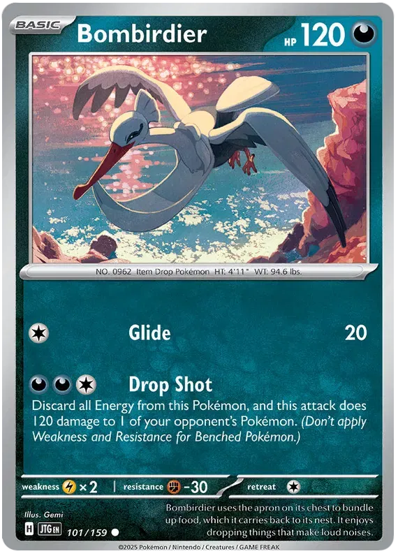 101/159 Bombirdier Reverse Holo - Journey Together