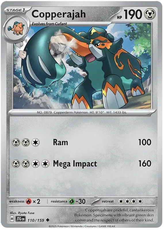 110/159 Copperajah Reverse Holo - Journey Together