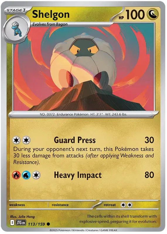 113/159 Shelgon Reverse Holo - Journey Together