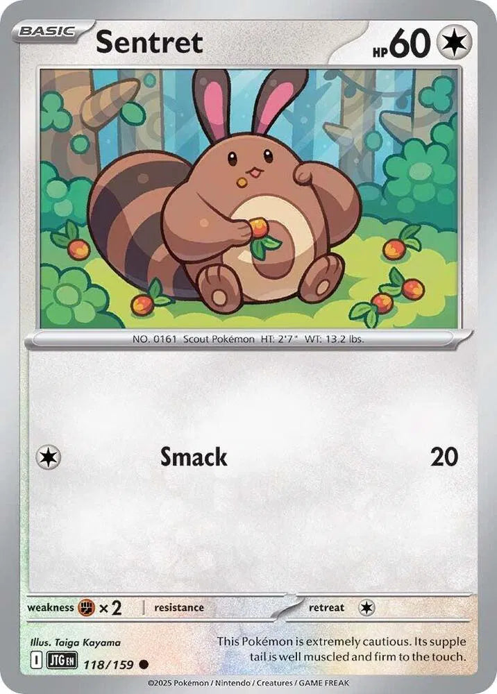 118/159 Sentret Reverse Holo - Journey Together