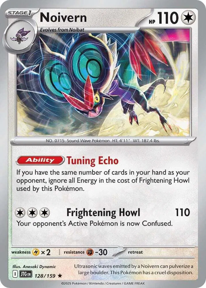 128/159 Noivern Reverse Holo - Journey Together