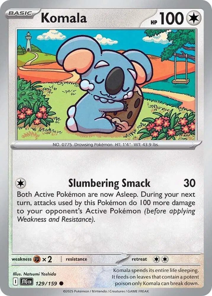 129/159 Komala Reverse Holo - Journey Together