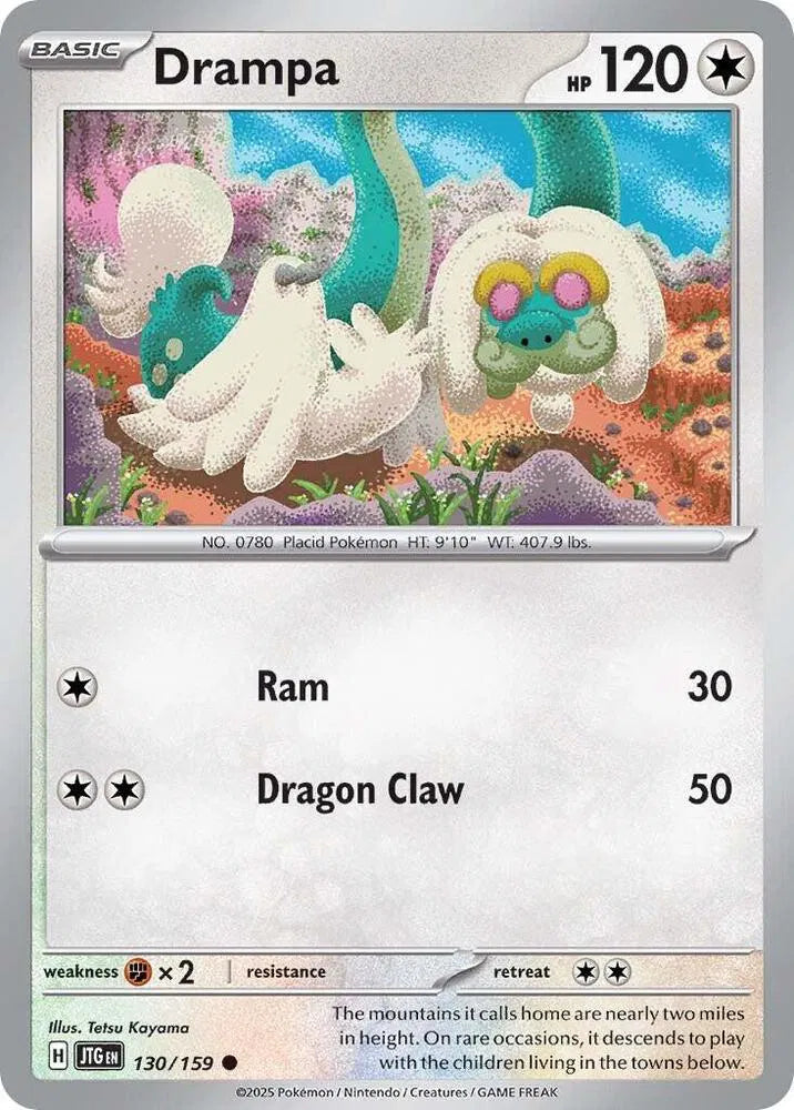 130/159 Drampa Reverse Holo - Journey Together