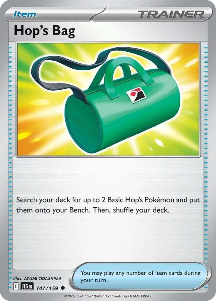 147/159 Hop's Bag Reverse Holo - Journey Together