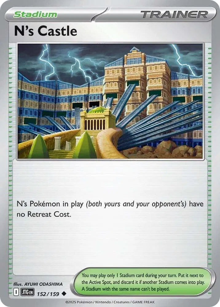 152/159 N's Castle Reverse Holo - Journey Together