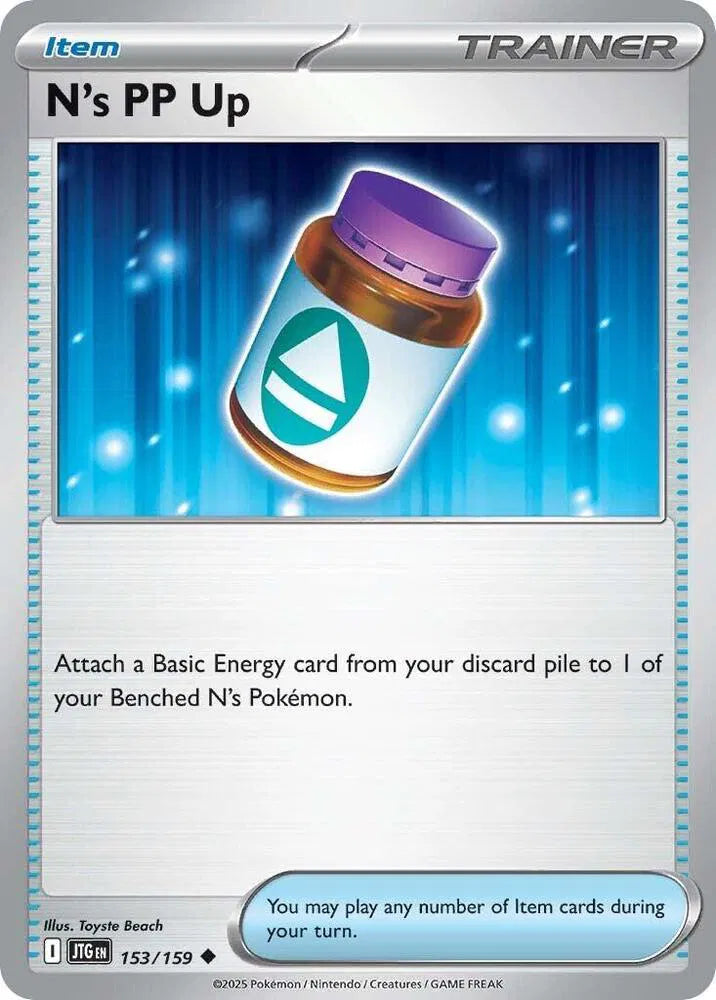153/159 N's PP Up Reverse Holo - Journey Together