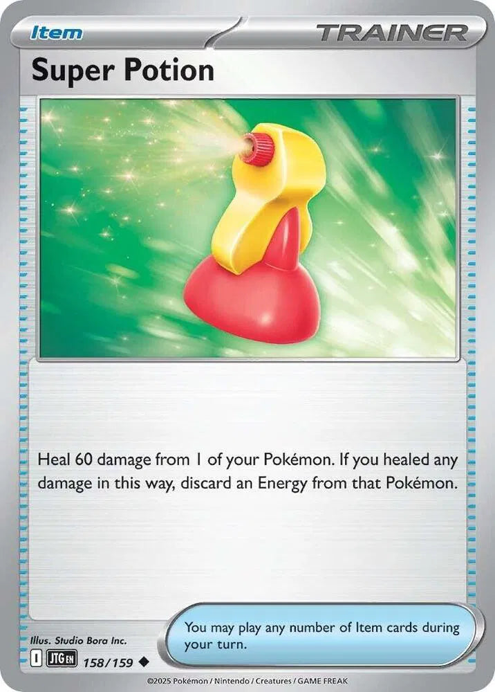 158/159 Super Potion Reverse Holo - Journey Together