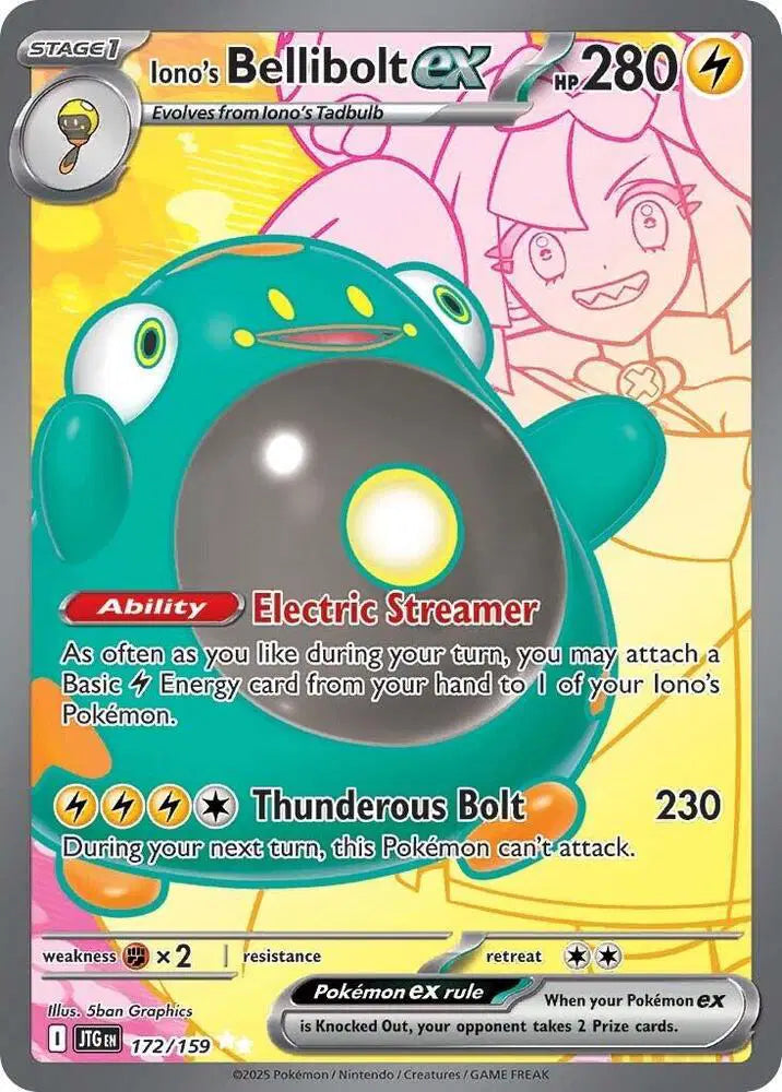 172/159 Bellibolt EX d'Iono