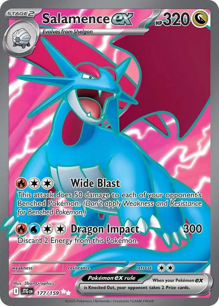177/159 Salamence EX - Journey Together