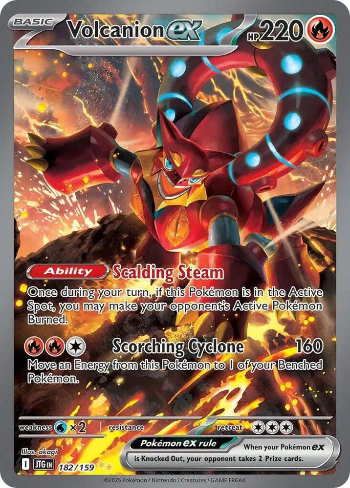 182/159 Volcanion EX - Journey Together
