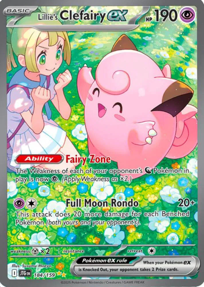 184/159 Lillie's Clefairy ex - Journey Together