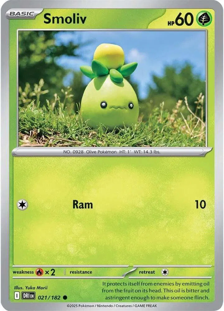 021/182 Smoliv Reverse Holo - Destined Rivals