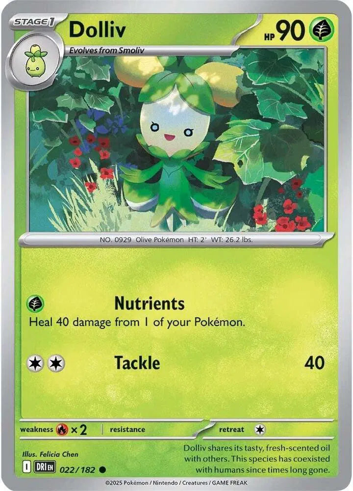 022/182 Dolliv Reverse Holo