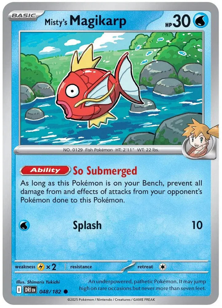 048/182 Misty's Magikarp Reverse Holo - Destined Rivals