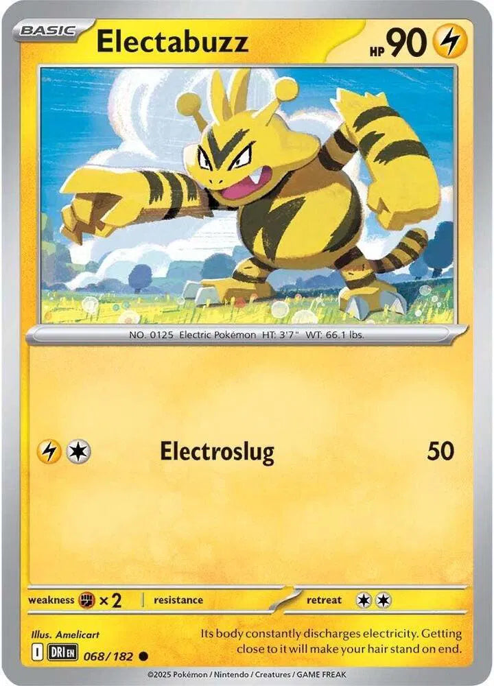 068/182 Electabuzz Reverse Holo