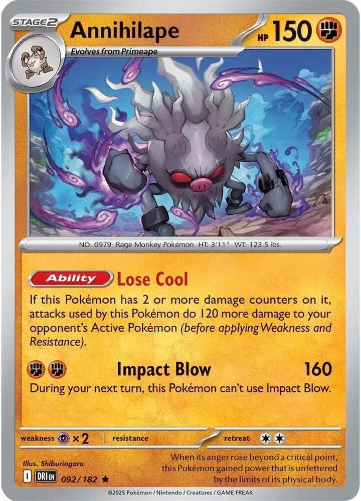 092/182 Annihilape Holofoil