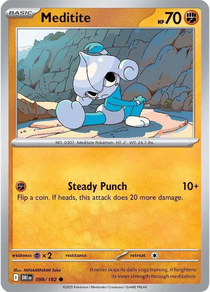 099/182 Meditite Reverse Holo
