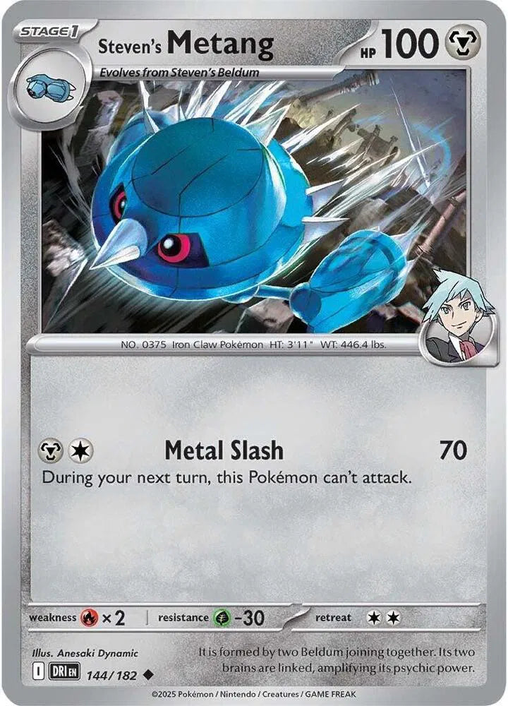 144/182 Steven's Metang Reverse Holo