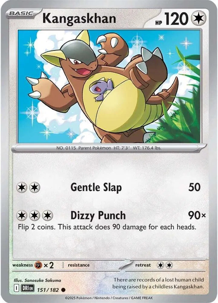 151/182 Kangaskhan Reverse Holo