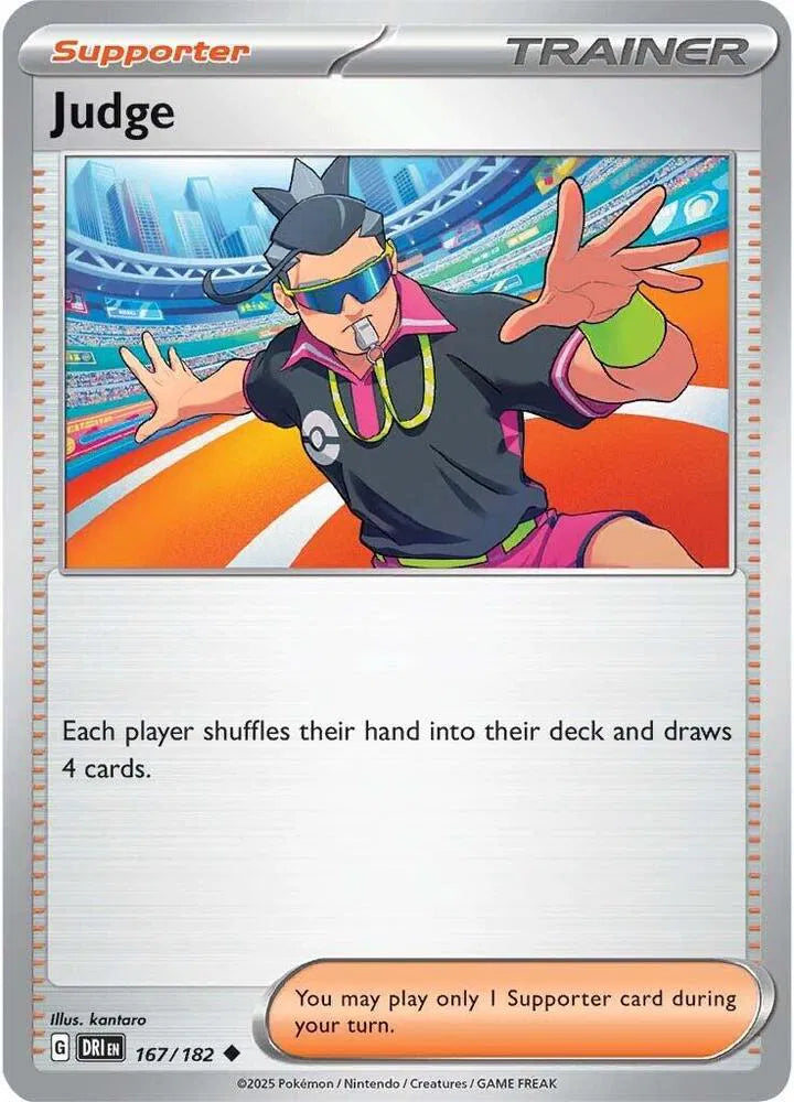 167/182 Judge Reverse Holo - Destined Rivals