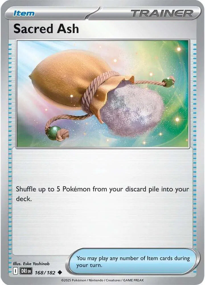 168/182 Sacred Ash Reverse Holo