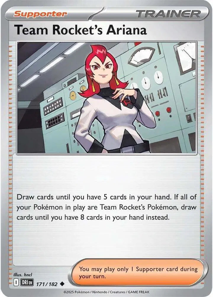 171/182 Team Rocket's Ariana Reverse Holo - Destined Rivals